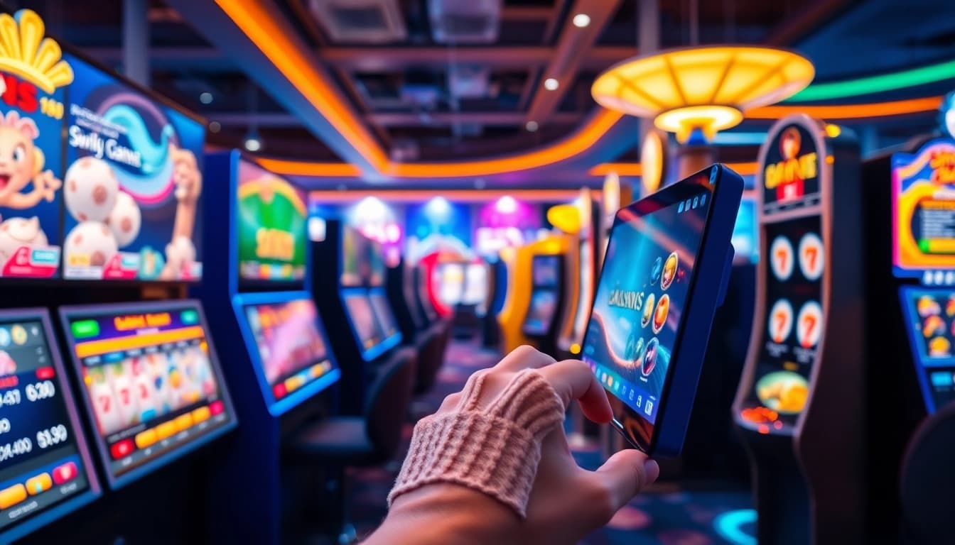 Experience the excitement of SV 66 with a vibrant gaming interface showcasing diverse online casino games.