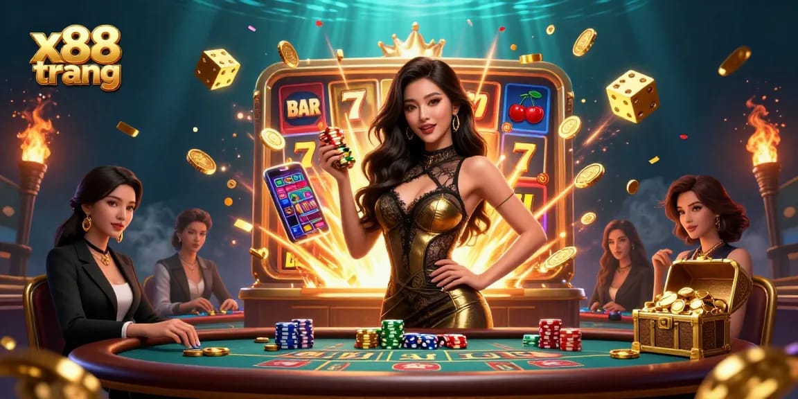 Experience high-stakes action at x88 trang with glamorous players and jackpot excitement.