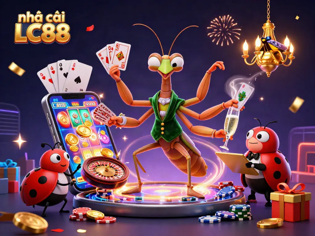 Experience the excitement of nhà cái LC88 with thrilling games, coins, and a vibrant casino atmosphere.