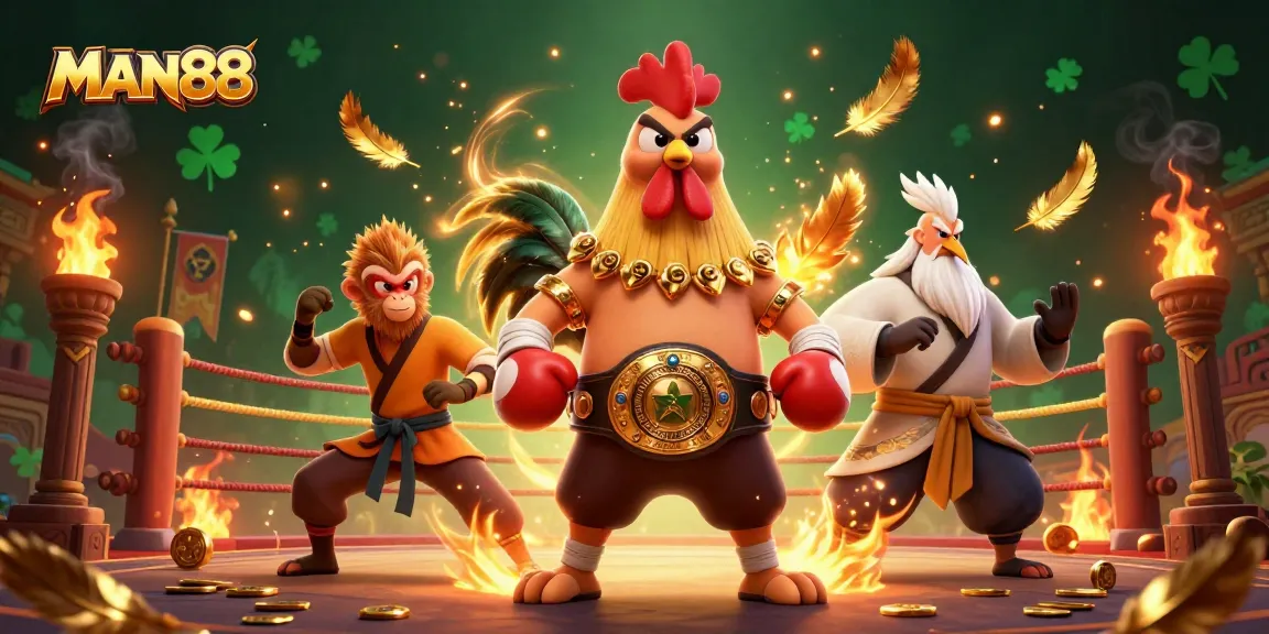 Join MAN88 for intense casino battles with vibrant characters and dynamic gambling elements.