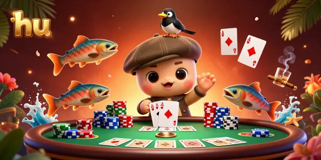 Play the exciting hu-themed casino games with virtual characters and rich gambling elements.