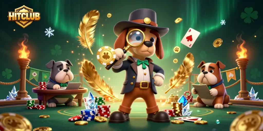 Play thrilling games at HITCLUB with 3D characters uncovering exciting treasures.