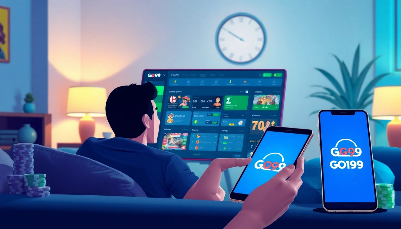 Experience the thrill of online gambling with GO99 at https://go99.cheap/, featuring an engaging interface for various games.