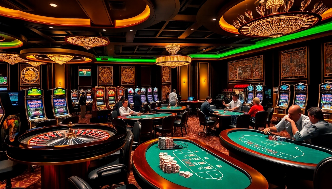 Experience the thrill of gambling at https://hay88.my/ with professional gaming tables, poker chips, and a luxurious atmosphere.