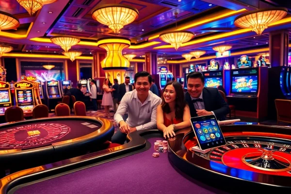 Experience the thrill of winning at advanced games on https://gk88.bond/ with engaging casino tables and vibrant atmospheres.