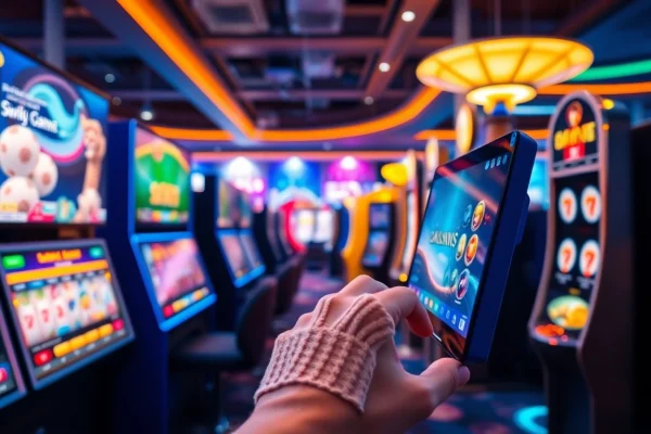 Experience the excitement of SV 66 with a vibrant gaming interface showcasing diverse online casino games.