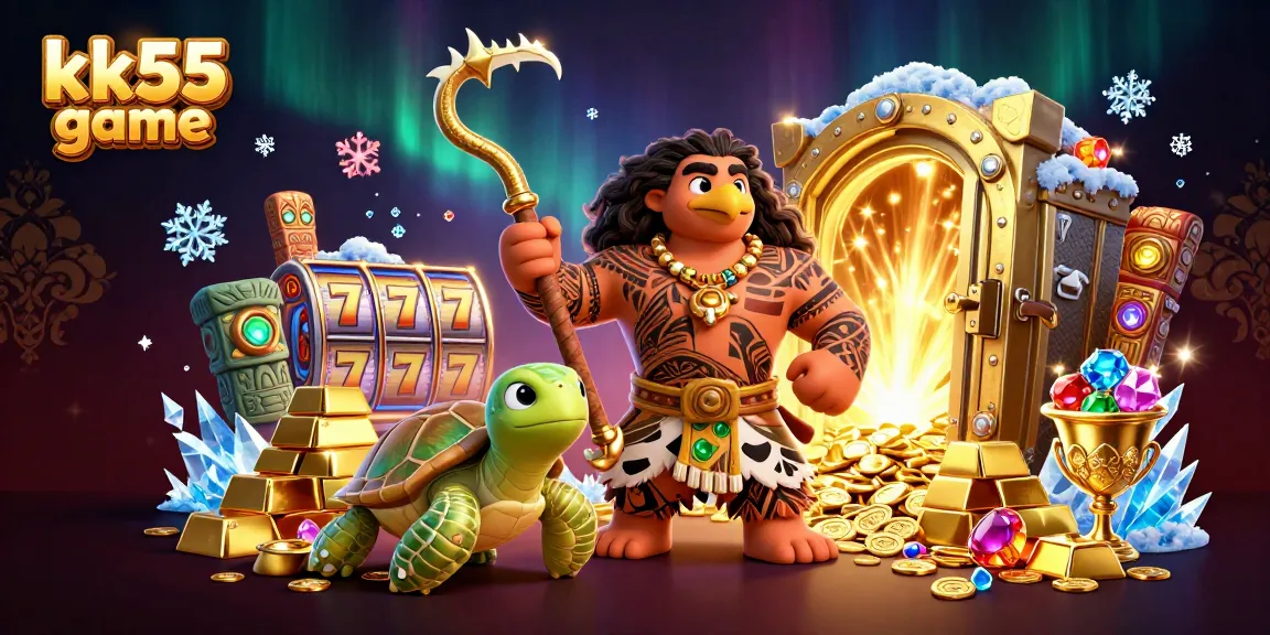 Engage in thrilling kk55 game adventures with vibrant visuals and dynamic casino elements.