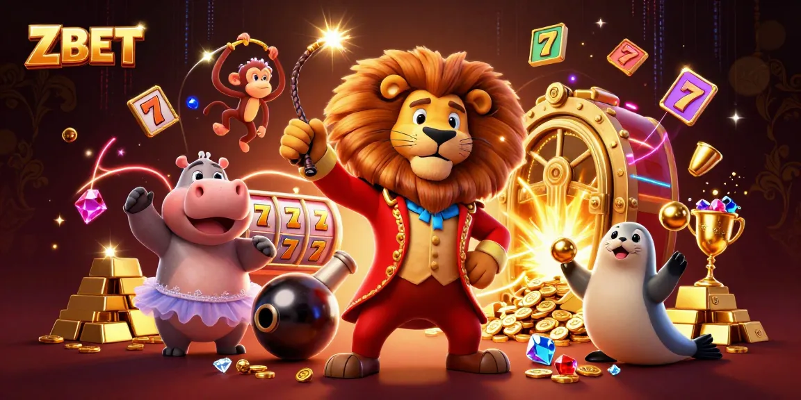 ZBET showcases safe and thrilling live casino fun with vibrant characters and rich game elements for players.
